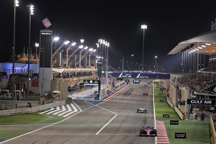 Bahrain main straight